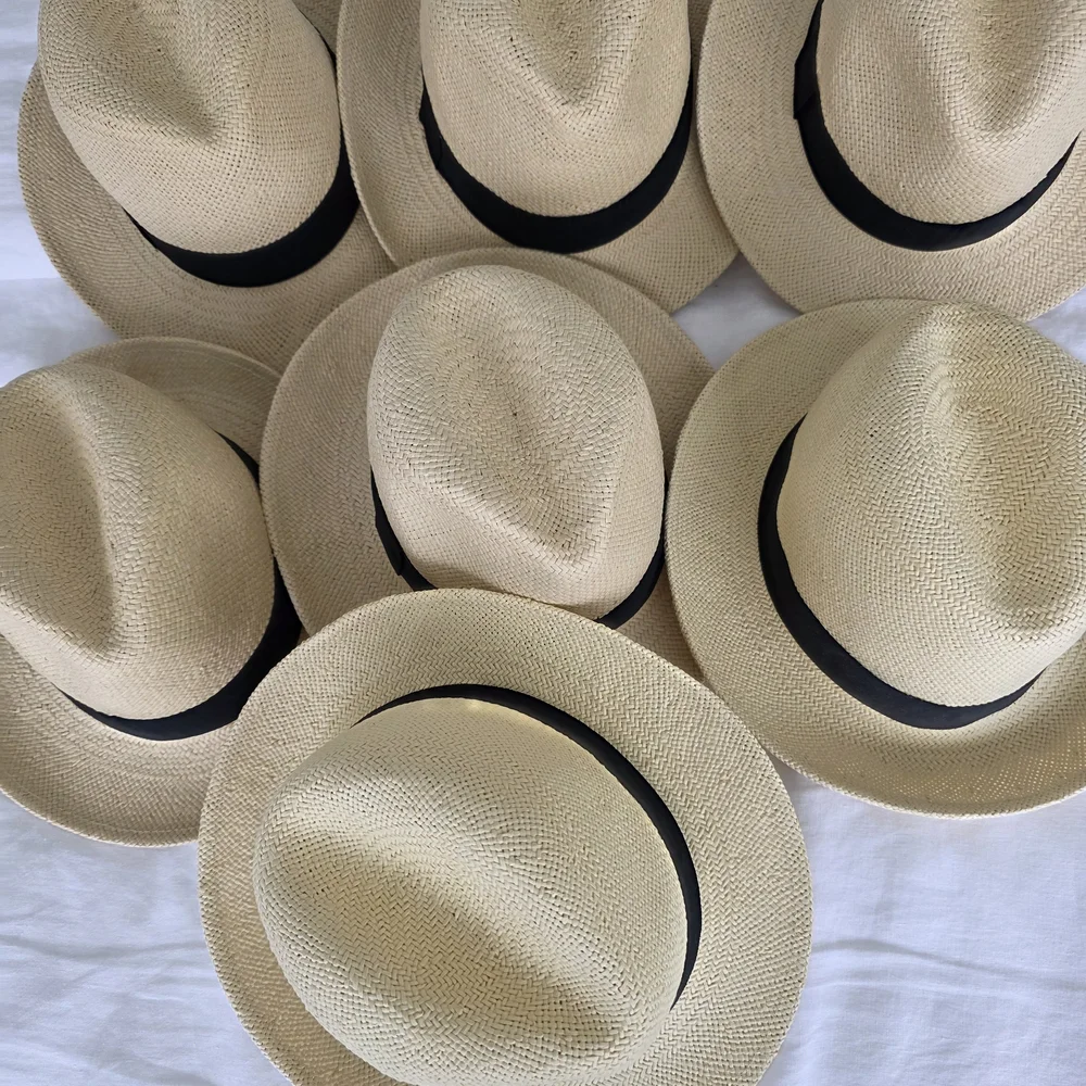Halogen Cream Fedora with Black Band - Picture 3 of 7